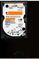 Seagate Momentus 5400.2 ST96812AS 9W3182-040 07154 WU 7.01 SATA front side