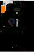 Seagate Momentus 5400.3 ST980811AS 9S1132-042 08043 WU 3.CAE SATA back side