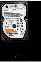 Seagate Momentus 5400.5 ST9160310AS 9EV132-500 09064 WU SD03 SATA front side