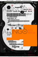 Seagate Momentus 5400.5 ST9250320AS 9EV133-020   HP07 SATA front side