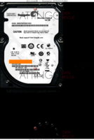 Seagate Momentus 5400.6 ST9160314AS 9HH13C-500 11144 SU 0001SDM1 SATA front side