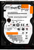 Seagate Momentus 5400.6 ST9320325AS 9HH13E-287 11162 SU 0003SDM1 SATA front side