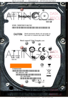 Seagate Momentus 5400.6 ST9500325AS 9HH134-500 10305 SU 0001SDM1 SATA front side