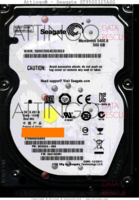 Seagate Momentus 5400.6 ST9500325ASG 9KAG34-500 12261 WU 0001SDM1 SATA back side