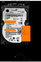 Seagate Momentus 7200.2 ST9160823AS 9S513G-031 08231 WU 3.ADC SATA front side