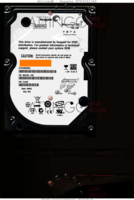 Seagate Momentus 7200.2 ST9160823AS 9S513G-501 08055 WU 3.AAB SATA front side