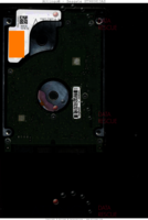 Seagate Momentus 7200.2 ST980813AS 9S5132-501 09015 WU 3.AAB SATA back side