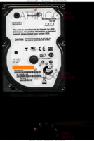 Seagate Momentus 7200.3 ST9160411AS 9GE14D-500 09057 WU SD13 SATA front side