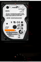 Seagate Momentus 7200.3 ST9160411AS 9GE14D-500 09057 WU SD13 SATA front side