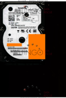 Seagate Momentus 7200.3 ST9160411ASG 9GEG42-033 09182 WU DE14 SATA front side