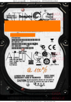 Seagate Momentus 7200.4 ST9160412AS 9HV14C-071 10392 WU 0003LVM1 SATA front side