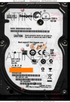 Seagate Momentus 7200.4 ST9160412AS 9HV14C-300 12017 WU 0002SDM1 SATA front side