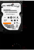 Seagate Momentus 7200.4 ST9250410AS 9HV142-300 11287 WU 0002SDM1 SATA front side