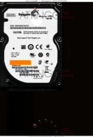 Seagate Momentus 7200.4 ST9250410AS 9HV142-300 11286 WU 0002SDM1 SATA front side