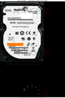 Seagate Momentus 7200.4 ST9500420ASG 9PSG44-300 11164 WU 0002SDM1 SATA front side