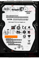 Seagate Momentus ST9750420AS 9RT14G-500 11335 WU 0001SDM5 SATA front side