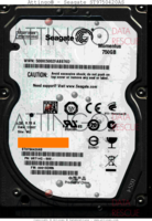 Seagate Momentus ST9750420AS 9RT14G-500 11307 WU 0001SDM5 SATA front side