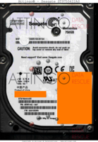 Seagate Momentus ST9750422AS 9RW14G-567 12514 SU 0001BSM1 SATA front side