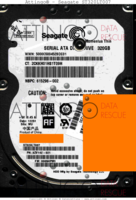 Seagate Momentus Thin ST320LT007 9ZV142-021 12251 WU 0005HPM1 SATA front side
