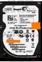 Seagate Momentus Thin ST320LT007 9ZV142-032 12084 WU 0003DEM1 SATA front side