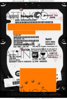 Seagate Momentus Thin ST320LT007 9ZV142-071 13057 03 AUG 2012 WU 0004LVM1 SATA back side