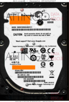 Seagate Momentus Thin ST320LT007 9ZV142-500 13364 WU 0002SDM1 SATA front side