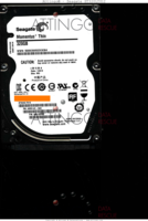 Seagate Momentus Thin ST320LT012 9WS14C-500 12516 WU 0001SDM1 SATA front side