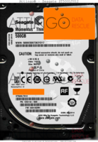 Seagate Momentus Thin ST500LT012 1DG142-500   0001SDM1 SATA front side