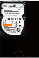 Seagate Momentus XT ST92505610AS 9UZ152-500 11071 WU SD23 SATA front side