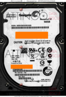 Seagate Momentus XT ST95005620AS 9UZ154-152 12067 WU TD27 SATA front side