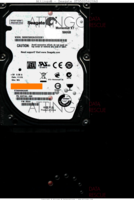 Seagate Momentus XT ST95005620AS 9UZ154-500 11125 WU SD23 SATA front side