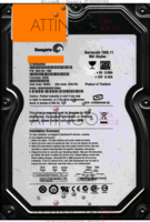 Seagate ST3500820AS ST3500820AS 9BX134-505 08363 KRATSG SD25 SATA front side