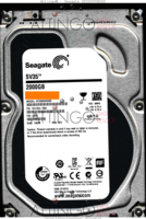 Seagate SV35 ST2000VX000 1CU164-500 14036 WU CV22 SATA front side