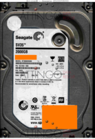 Seagate SV35 ST2000VX000 1CU164-500 13267 TK CV22 SATA front side