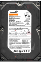 Seagate SV35.2 ST3750640AV 9DC048-501 09127 WU 3.ACH PATA front side