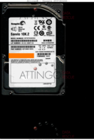 Seagate Savvio 10K.2 ST973402SS 9F4066-003 N.A. AMKSPR 0003 SAS front side