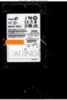 Seagate Savvio 15K.2 ST973452SS 9FT066-005  SINGAPORE 0005 SAS front side