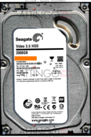 Seagate Video 3.5 HDD ST2000VM003 1CT164-500 14036 WU SC23 SATA front side