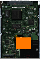 Seagate Wide ULTRA320 SCSI ST3300007LC 9X1006-053   HPB2 SCSI back side