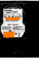 Toshiba A SL01 S MK1665GSX HDD2H85 N.A. THAILAND  SATA front side