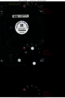 Toshiba A SL01 S MK1665GSX HDD2H85 N.A. THAILAND  SATA back side