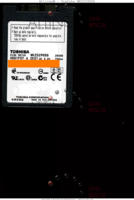 Toshiba A ZK01 MK2529GSG HDD1F07  PHILIPPINES  SATA front side