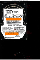 Toshiba B UK01 T MK3252GSX G8BC0004G320 J8060 PHILIPPINES  SATA front side