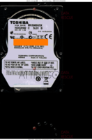 Toshiba C SL01 B MK5065GSX HDD2H82 N.A. THAILAND  SATA front side