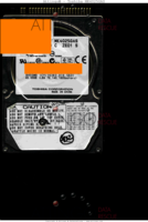 Toshiba C ZE01 S MK4025GAS HDD2190 N.A. CHINA  PATA front side