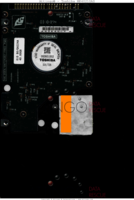 Toshiba C ZE01T MK4021GAS HDD2182 N.A. PHILIPPINES  PATA back side