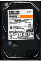 Toshiba DT01ACA025 DT01ACA025 HDKPC07D0A01 S JUL-2013 China 7D0 SATA front side