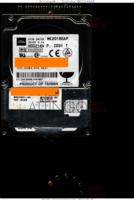 Toshiba F ZE01 T MK2018GAP HDD2164 H2021 TAIWAN  PATA front side