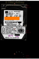 Toshiba F ZE01 T MK2018GAP HDD2164 N.A. PHILIPPINES  PATA front side