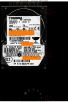 Toshiba F ZK01 S MK1031GAS HDD2A02 N.A. CHINA  PATA front side